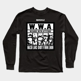 MASHLE: MAGIC AND MUSCLES (W.W.A. WIZARDS WITH ATTITUDE) Long Sleeve T-Shirt